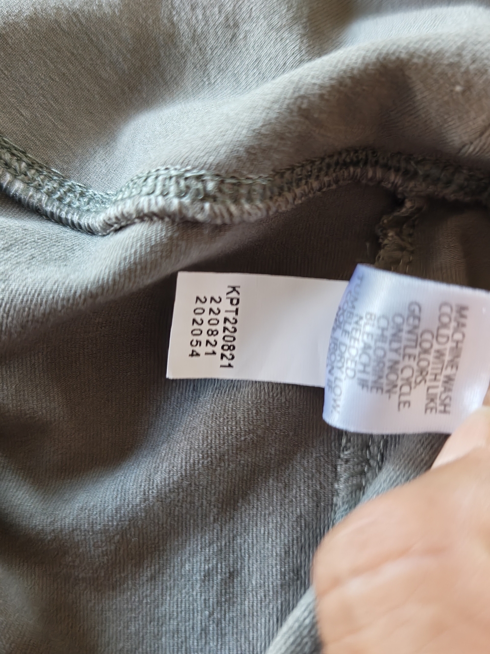J. Jill Stretch High-Rise Leggings in Taupe Gray - Picture 5 of 9
